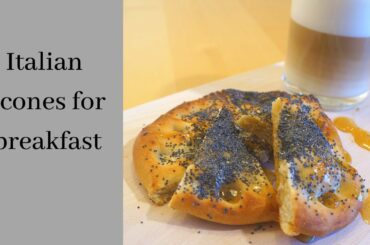 Focaccine dolci per la colazione | Focaccine al papavero | Italian food