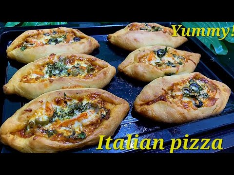 Classic Italian Pizza / Boat Pizza Recipe /#pizzarecipe #Pizza #youtube #viral #saimacookingcamp Classic Italian Pizza / Boat Pizza Recipe /#pizzarecipe #Pizza #youtube #viral #saimacookingcamp