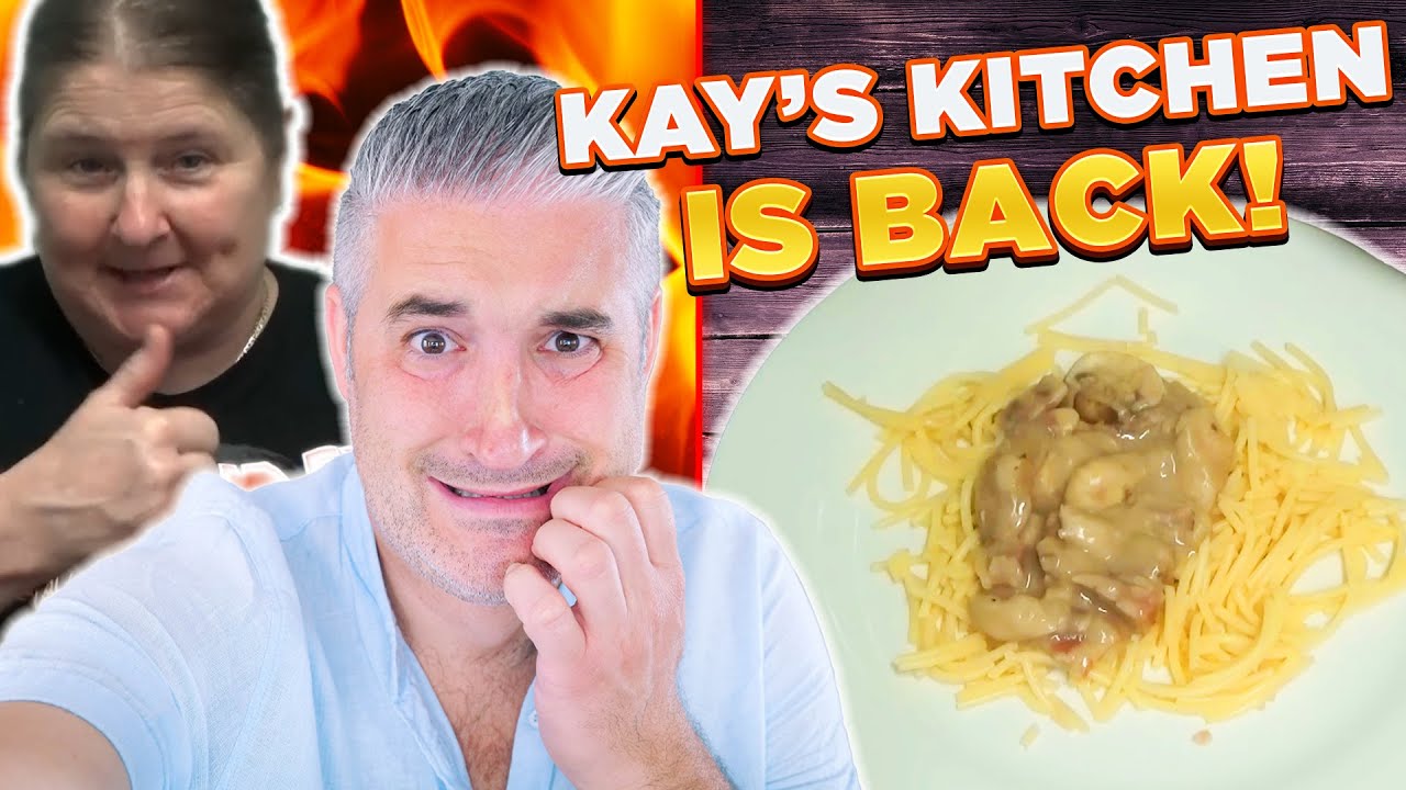 Italian Chef Reacts to Kay's Cooking VEGAN CARBONARA Italian Chef Reacts to Kay's Cooking VEGAN CARBONARA