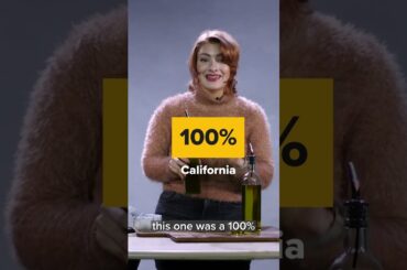 Which of these jars of classic olive oil is actually a 'food fraud?' #Shorts