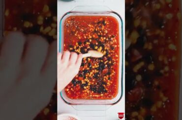 Quinoa black bean casserole #shorts #food