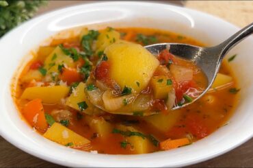 My Italian friend gave me a recipe for easy potato soup! So delicious you'll want more!