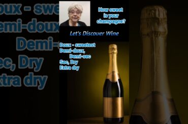 Sugar level  of Champagne? @Let's Discover Wine (109k) #champagne #shorts #sparklingwine #graduation
