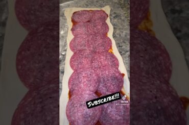 SUPER BOWL STROMBOLI RECIPE!! #food #shorts