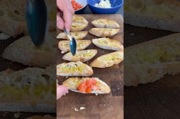 Get Your Italian On: A Delicious Bruschetta Recipe You'll Love! #shorts
