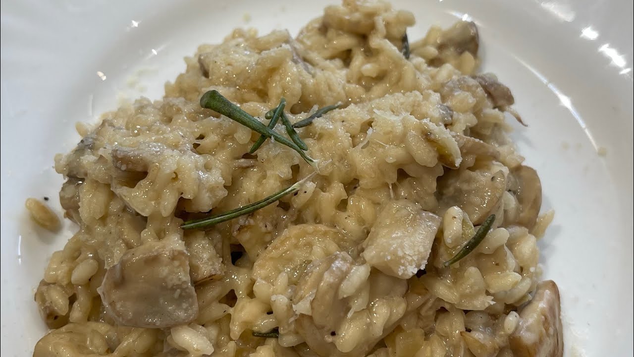 Quick Risotto with Mushrooms #italiancuisine #risottorecipe Quick Risotto with Mushrooms #italiancuisine #risottorecipe
