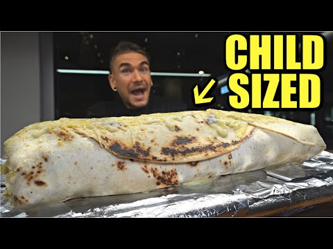 KILLER “CHILD SIZED” BURRITO CHALLENGE | Tampa's BIGGEST Burrito! KILLER "CHILD SIZED" BURRITO CHALLENGE | Tampa's BIGGEST Burrito!