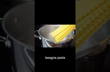 Italian style lasagna recipe #shorts with description | delicious, beefy, saucy, and cheesy lasagna