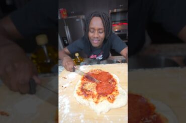Cooking Pizza For The First Time