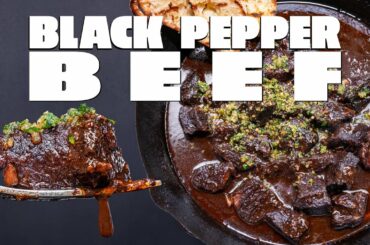 THE BLACK PEPPER BEEF FROM ITALY THAT ABSOLUTELY BLEW OUR MINDS... | SAM THE COOKING GUY