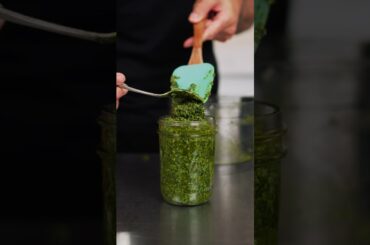 Pesto Pasta with Garlic Butter Shrimp #shorts #whatsgoodphilip #cookingcreators