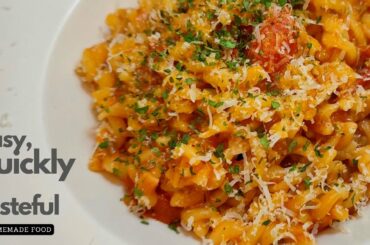 Pasta with Cherry Tomatoes | Pasta Recipe Cooking | Homemade Food Cooking | Italy Food |