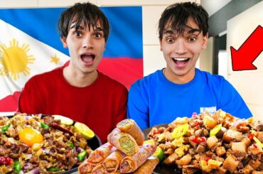 Trying FILIPINO FOOD for the First Time!