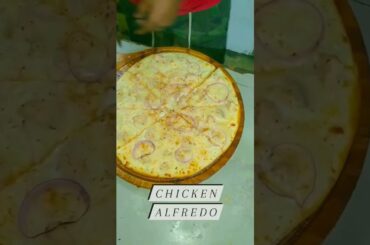 Do You Like Chicken Alfredo Pizza | Cooking Recipe 360 | Shorts