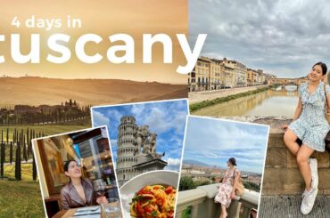 TUSCANY ITALY: Pisa, Florence & Tuscany! | VINEYARDS, PASTA MAKING, WINE TASTING & MORE!