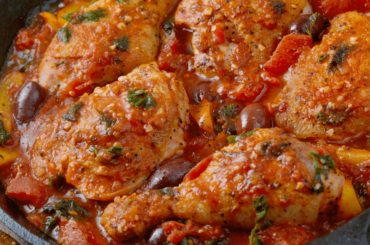 POLLO ALLA CACCIATORA - CHICKEN "CACCIATORA" (Recipe in first comment)