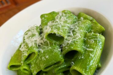 Rigatoni al Pesto di Cime di Rapa