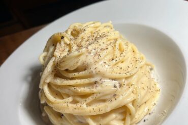 Homemade Cacio e Pepe