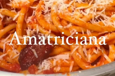 Bucatini all’Amatriciana