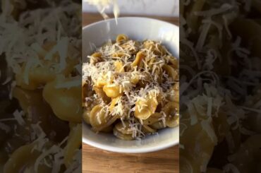 This was one of the best pastas I’ve ever made! #pasta #frenchonion #shorts