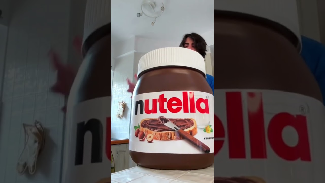 How Italians eat NUTELLA #shorts How Italians eat NUTELLA #shorts