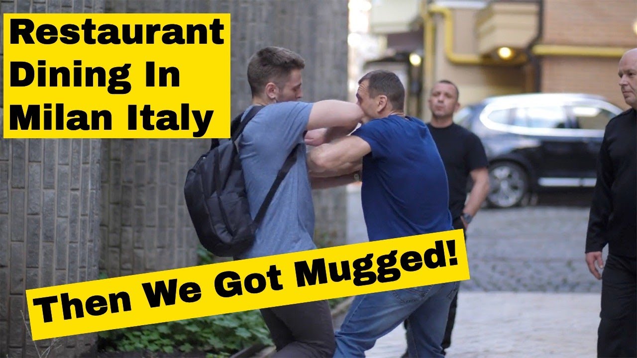Restaurant Dining In Milan, Italy – Then We Got Mugged! Restaurant Dining In Milan, Italy - Then We Got Mugged!