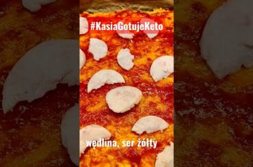 Kasia Gotuje Keto - Keto pizza serowa