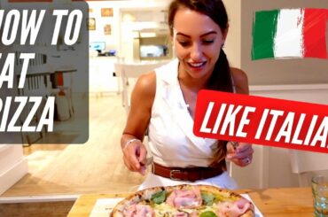 How to Eat Pizza in Italy like ITALIAN: 5 Rules of eating pizza in Italy. Pizza - Rome- Italy Travel