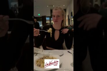 The best Italian food in Santa Monica, CA The Vecchia Cucina Restaurant #Shorts