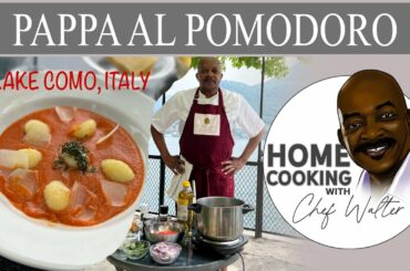 Pappa al Pomodoro in Lake Como Italy RECIPE