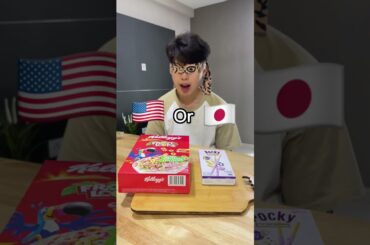 America or Italy? (Choose The Food Challenge!) #shorts