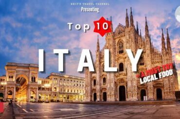 Top 10 places in Italy worth spending money + must try food, Travel video #travel #italy #food