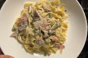 Fettuccine alla boscaiola