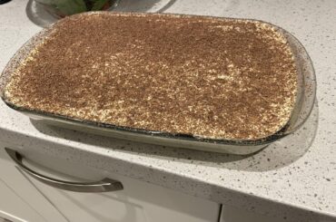 Homemade Tiramisu