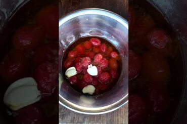 Confit Datterini Tomatoes On Grilled Focaccia