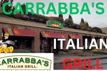 CARRABBA'S ITALIAN GRILL | RESTARUANT REVIEW FULL DINING  EXPERIENCE  #restaurant