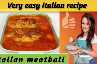 Italian secret recipe of meatball loafs||#cooking #italian #dinner #viral
