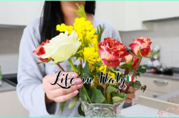 Life in Italy | Women's Day, Lipstick making, Giulia's vaccination, Shoulder Xray, First barbecue