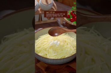 EASY & QUICK PAN-FRIED POTATO CREPE RECIPE #recipe #cooking #potato #crepe #chinesefood