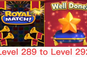 Royal match unlock New area clock tower level 289 to 292 |Rajput legend| #rajputlegend #royalmatch