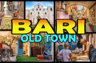 Bari Old Town - Bari Vecchia - Italy (4K)