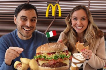 Italian McDonalds Is the BEST in the World!!