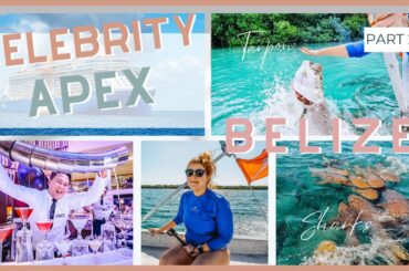 Celebrity Apex Caribbean Cruise | Part 2- Ship Tour & Belize Snorkel Adventure!