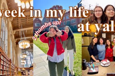 college week in my life at yale university!