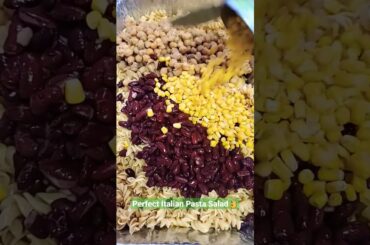 Italian pasta salad recipe //Perfect maccroni salad by palwasha's cooking