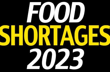 13 Food Shortages in 2023 - Stockpile NOW!