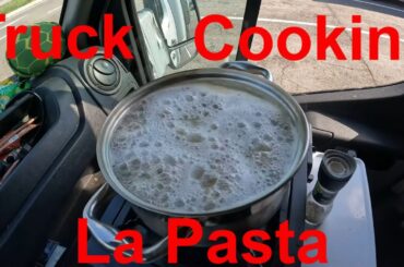 Truck Cabin Tuna Pasta - #cooking  on the Go in #italy
