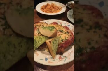 Dinner at Gabbiano’s in NE Portland. Italian-American comfort food.