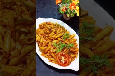 Red Sauce Pasta Recipe By Hazel Cooking World (Ramadan special)#short