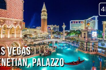 Venetian - Las Vegas Walking Tour 4K